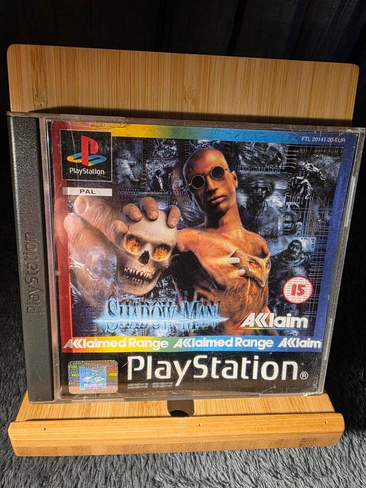Shadow Man - PlayStation 1 (PS1), Spelcomputers en Games, Games | Sony PlayStation 1, Zo goed als nieuw, Avontuur en Actie, 1 speler