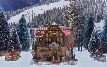 Lemax: Summit spring healt voor in uw kerstdorp (lees tekst) beschikbaar voor biedingen