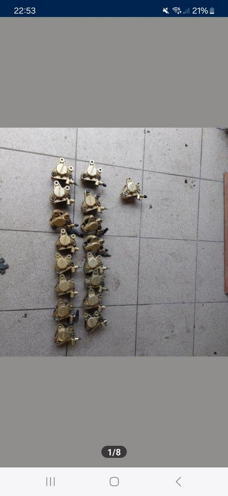 Allerlei brembo remklauwen lot, Doe-het-zelf en Verbouw, Buizen en Afvoer, Zo goed als nieuw, Minder dan 2 meter, Ophalen of Verzenden