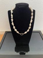 Set van ketting en armband wilde parels, Ophalen of Verzenden, Nieuw, Wit, Overige materialen