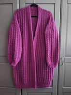 Nieuw handgemaakt lang alpaca vest, een maat, Kleding | Dames, Truien en Vesten, Paars, Maat 46/48 (XL) of groter, Nieuw, Ophalen of Verzenden