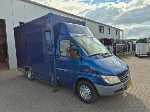 Leuke Mercedes horsetruck automaat, zijlader, Dieren en Toebehoren, Paarden en Pony's | Trailers en Aanhangwagens, Overige typen