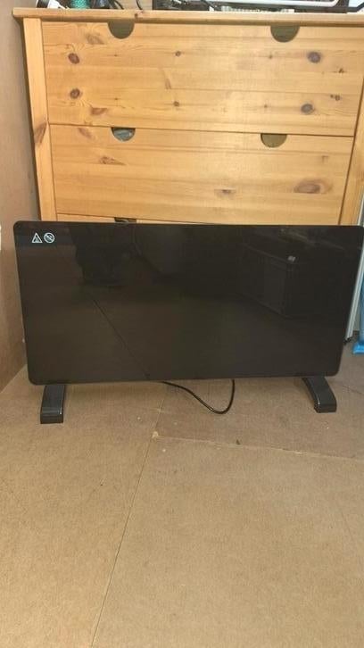 SilverCrest design electrische glasplaatkachel, Huis en Inrichting, Kachels, Ophalen, Zo goed als nieuw, Elektrisch, Overige soorten