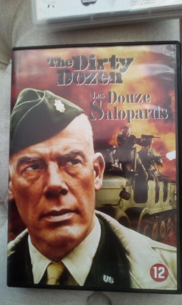 Dvd The Dirty dozen Lee Marvin Charles Bronson Telly Savalas, Cd's en Dvd's, Dvd's | Actie, Zo goed als nieuw, Oorlog, Vanaf 12 jaar