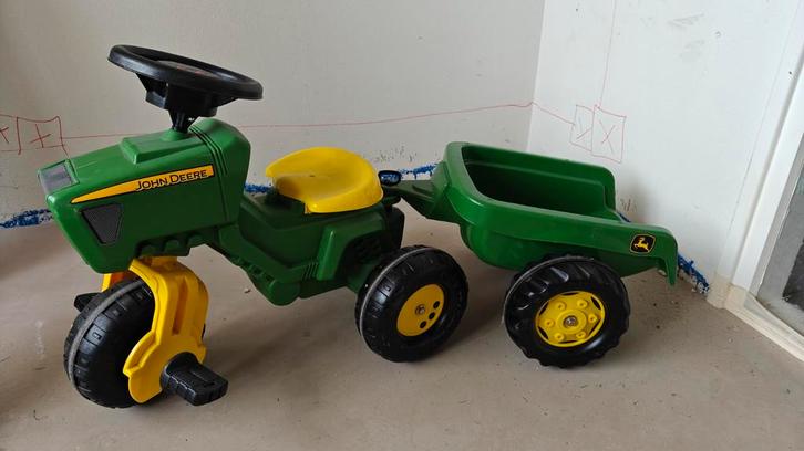 Rolly Toys John Deere Trap Traktor, Kinderen en Baby's, Speelgoed | Buiten | Voertuigen en Loopfietsen, Zo goed als nieuw, Trapvoertuig