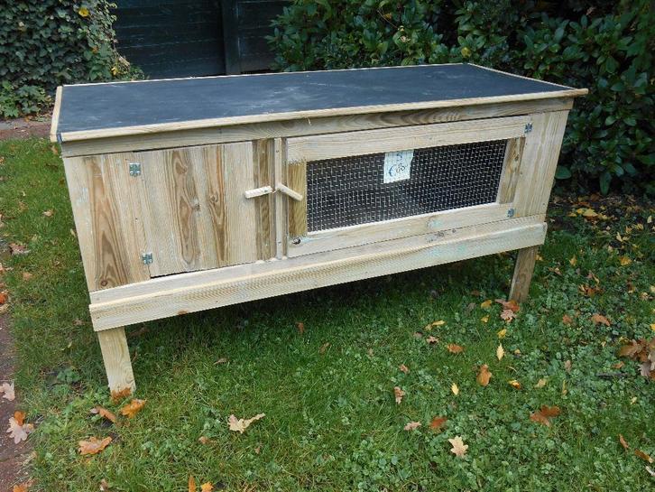 konijnenhok nummer 5 met nachthok, Dieren en Toebehoren, Knaagdieren en Konijnen | Hokken en Kooien, Nieuw, Hok, 60 tot 90 cm