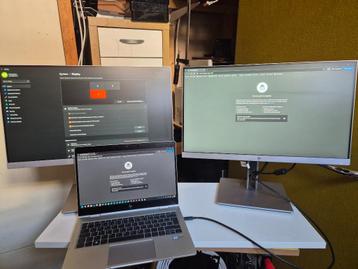 HP monitor E223d usb-c met ingebouwd docking station beschikbaar voor biedingen