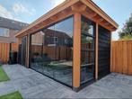 Glazen schuifwanden bestellen incl plaatsing, Tuin en Terras, Tuinhuizen, Ophalen of Verzenden, Nieuw, Metaal, 3 ramen of meer