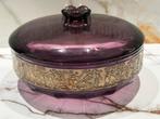 Moser Walther koekdoos amethist, Antiek en Kunst, Ophalen of Verzenden