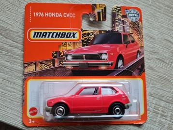 1976 Honda CVCC rood 1:64 ( Matchbox)