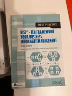 BISL - Framework voor Business Informatiemanagement, Boeken, Ophalen of Verzenden, Zo goed als nieuw, Management