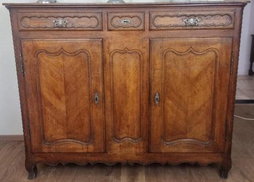 Zeldzame, antieke, Franse Bahut kast, 128x156x53. Prachtig!, Huis en Inrichting, Kasten | Dressoirs, Gebruikt, 150 tot 200 cm