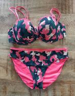 Prima donna bikini 80 D broekje 40 ZGAN roze groen 80D, Ophalen of Verzenden, Zo goed als nieuw, Bikini, Prima Donna