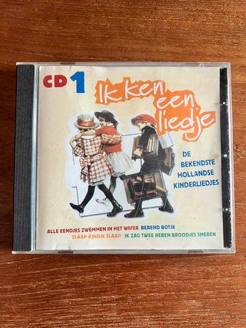 Cd met kinderliedjes beschikbaar voor biedingen