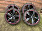 18 inch Audi velgen  met winterbanden, Auto-onderdelen, Banden en Velgen, Ophalen, 18 inch, Gebruikt, Velg(en)