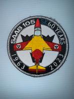 SAAB 105/SK60 Zweedse Luchtmacht Embleem, Ophalen of Verzenden, Luchtmacht, Overige gebieden, Embleem of Badge