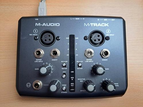 M-Audio M-Track Solo, Muziek en Instrumenten, Midi-apparatuur, Zo goed als nieuw, Ophalen of Verzenden