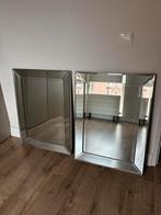 2 zilvere spiegels, Ophalen, Minder dan 50 cm, Zo goed als nieuw, Minder dan 100 cm