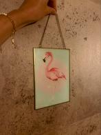 Lijst flamingo of cactus van glas, Ophalen of Verzenden, Nieuw, Minder dan 50 cm