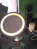 scheer spiegel op voet en verlichting, Ophalen, Minder dan 50 cm, Gebruikt, Minder dan 100 cm
