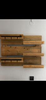 Houten Wijnglas Rek, Huis en Inrichting, Ophalen, Zo goed als nieuw