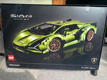 LEGO Technic 42115 Lamborghini Sián FKP 37 met doos & boekje beschikbaar voor biedingen