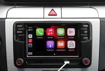 Carplay Volkswagen RCD360 autoradio bluetooth usb rns beschikbaar voor biedingen