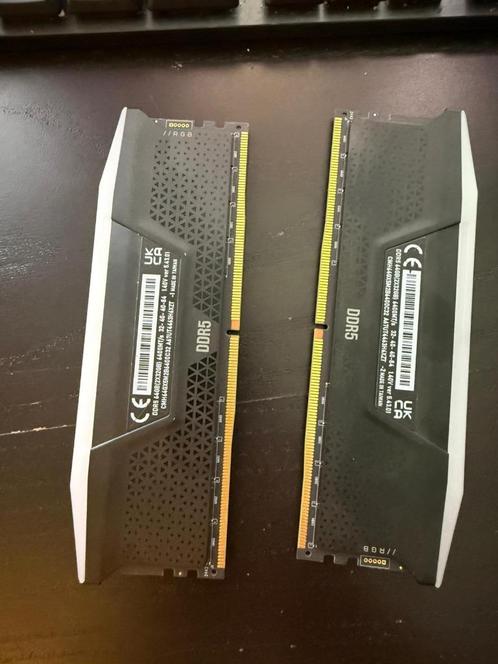 DDR5 64GB 6400Mhz CL32 Corsair DDR5 Vengeance RGB 2x32GB, Computers en Software, RAM geheugen, Nieuw, Desktop, 64 GB, DDR5, Ophalen of Verzenden
