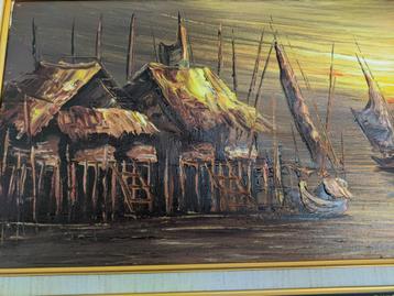 Te Koop | Schilderij | Olieverf | Canvas | Sunrise beschikbaar voor biedingen