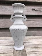 stenen brocante kruik vaas cement look 35 hoog, Antiek en Kunst, Ophalen