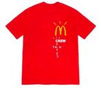 Travis Scott McDonalds Cactus Jack Crew shirt, Kleding | Heren, T-shirts, Maat 48/50 (M), Nieuw, Cactus Jack, Ophalen of Verzenden