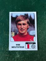 Panini plaatje Wim Meutstege Ajax voetbal 79, Ophalen of Verzenden, Zo goed als nieuw, Ajax