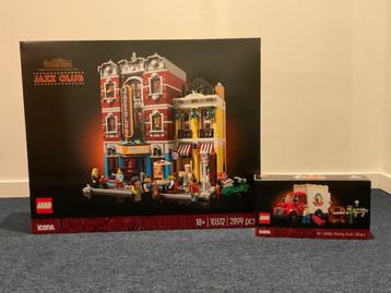 Lego Jazz club (10312) en moving truck Nieuw! beschikbaar voor biedingen