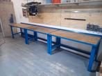 Werkbanken 3 stuks, Ophalen, Gebruikt, 120 tot 170 cm