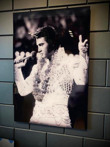 Elvis Presley plexiglas schilderij  beschikbaar voor biedingen