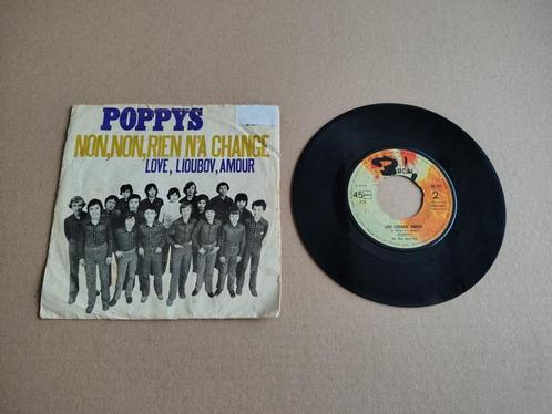 Single: Poppys - Non, Non, Rien, N'a Change (1971), Cd's en Dvd's, Vinyl Singles, Gebruikt, Pop, 7 inch, Verzenden