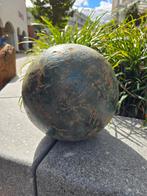 Grote metalen bollen en pionnen uit Frankrijk | tuinornament, Ophalen, Gebruikt, Niet te achterhalen, Metaal