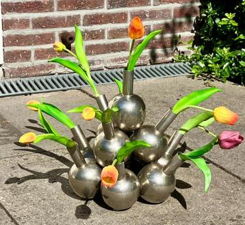 Pols Potten - Tulpenvaas Vaas metaal design Norman Trapman  beschikbaar voor biedingen