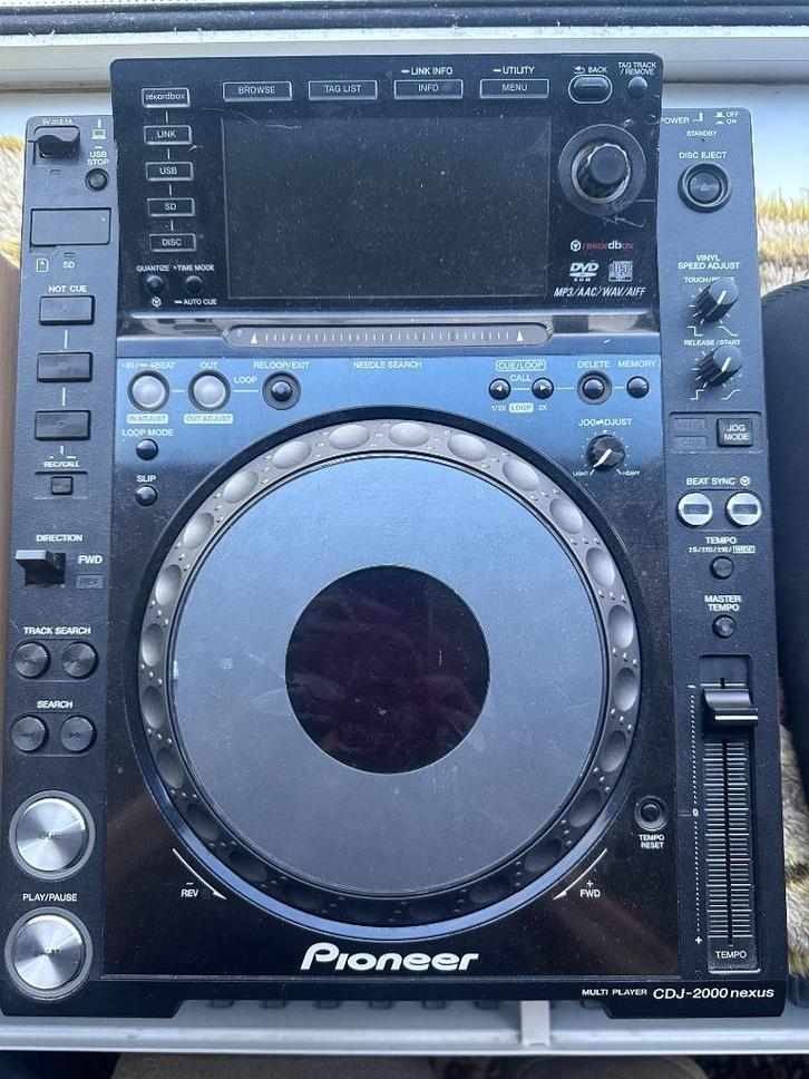 Pioneer CDJ2000Nexus mediaspeler, Muziek en Instrumenten, Dj-sets en Draaitafels, Zo goed als nieuw, Dj-set, Pioneer, Ophalen