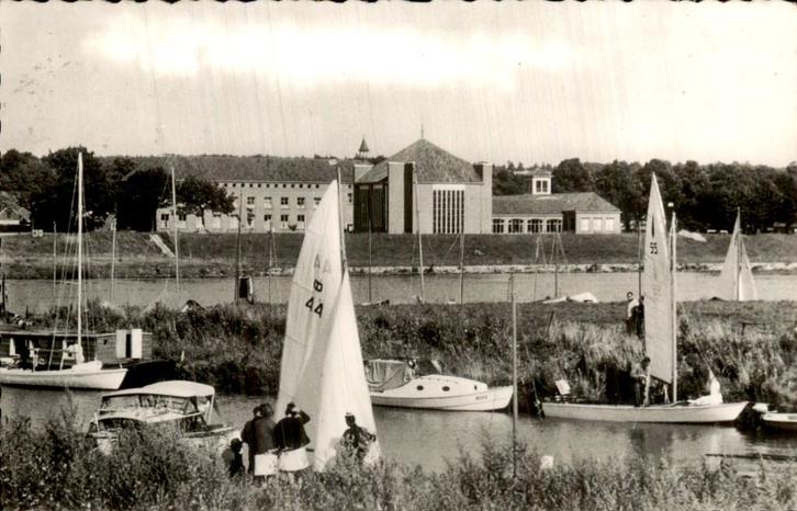Mook - St. Gabrielkollege, Verzamelen, Ansichtkaarten | Nederland, Gelopen, Limburg, Voor 1920, Ophalen of Verzenden