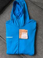 Lichtgewicht jack met capuchon Mammut, Kleding | Heren, Sportkleding, Blauw, Mammut, Maat 56/58 (XL), Ophalen of Verzenden