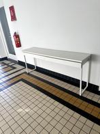Ikea Bestå Burs Bureautje 180x40 met glasplaat, Ophalen, Gebruikt, Bureau