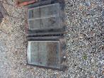 4 hele oude gietijzeren dakramen, Doe-het-zelf en Verbouw, Dakpannen en Dakbedekking, Ophalen, Gebruikt, Steen of Klei, Minder dan 5 m²
