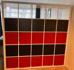 Ikea Kallax kast 182x182 met accessoires, Huis en Inrichting, Ophalen, Gebruikt, 150 tot 200 cm, Met lade(s)
