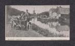 Kalenderplaatje Overschie Kleiweg Hondenkar Molen 1910., Ophalen