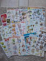 27 stap voor stap, 3d knipvellen, div. merken/thema's, set 3, Ophalen of Verzenden, Nieuw, Knipvel