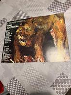 Vintage Poster Europalia 87 Oskar Kokoschka, Verzamelen, Gebruikt, Deurposter of groter, Rechthoekig Liggend, Ophalen of Verzenden