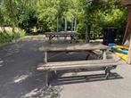 Picknicktafels 5 stuks, Ophalen, Gebruikt, Rechthoekig