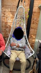 Schommelstoel, Ophalen, Gebruikt, Wit, Eén