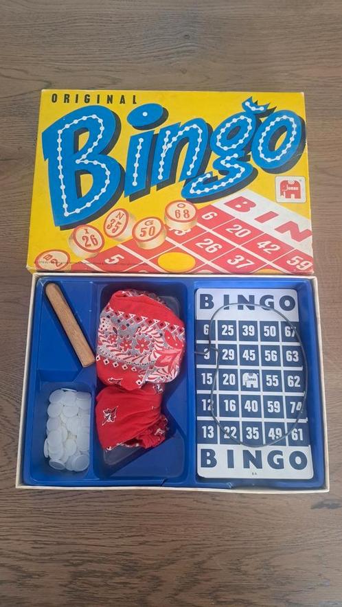 Bingo uit de jaren 80, Hobby en Vrije tijd, Gezelschapsspellen | Overige, Gebruikt, Ophalen of Verzenden